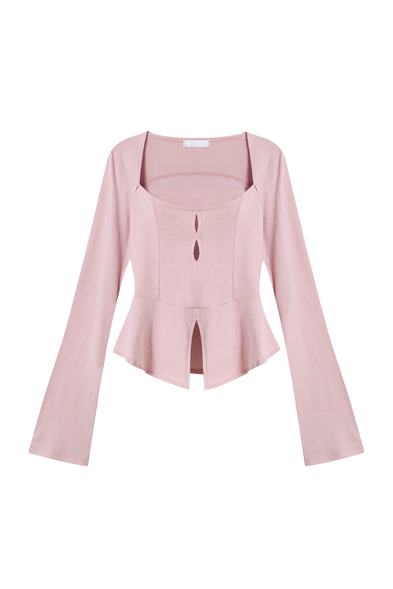 DAPHNE FLARED TOP [PINK]